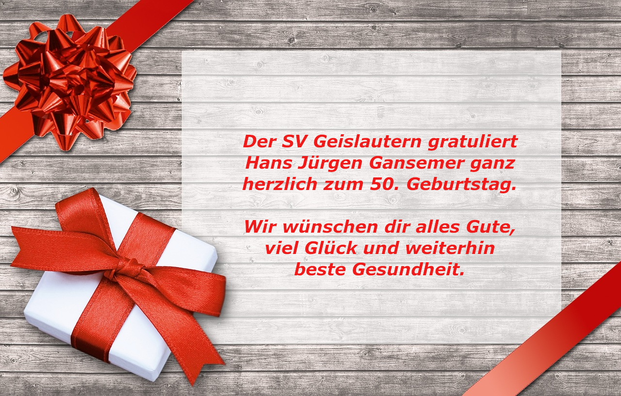 50 geburtstag hans jürgen gansemer
